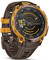Фото - Смарт-годинник Garmin Instinct Crossover AMOLED Bronze Sunburst with Brown Yellow Silicone (010-03398-01) | click.ua