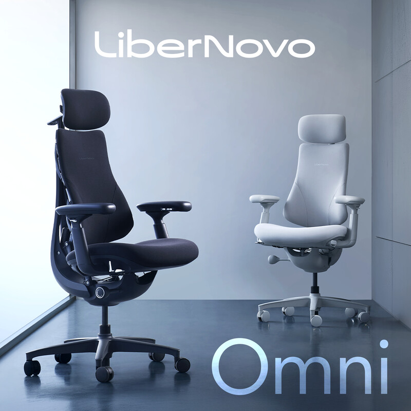 Крісло офісне LiberNovo Omni Space Gray 48 см (CP-GW-0000015-00-00)