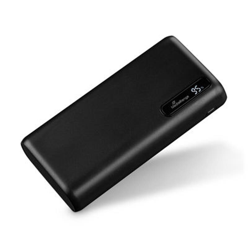 Універсальна мобільна батарея MediaRange 20000mAh Black (MRMA756)