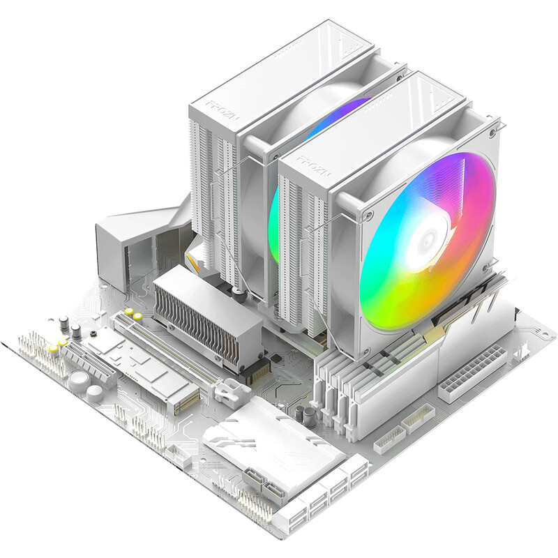 Кулер процесорний ID-Cooling Frozn A620 Pro XE ARGB Snow White