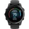 Фото - Смарт-годинник Garmin Fenix E 47mm AMOLED Slate Gray Steel with Black Silicone Band (010-03025-01) | click.ua
