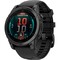 Фото - Смарт-годинник Garmin Fenix E 47mm AMOLED Slate Gray Steel with Black Silicone Band (010-03025-01) | click.ua