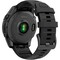 Фото - Смарт-годинник Garmin Fenix E 47mm AMOLED Slate Gray Steel with Black Silicone Band (010-03025-01) | click.ua