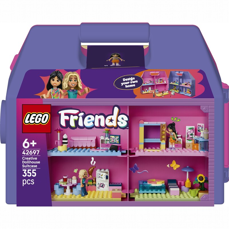 Конструктор LEGO Friends Ляльковий будиночок-валіза для творчої гри (42697)