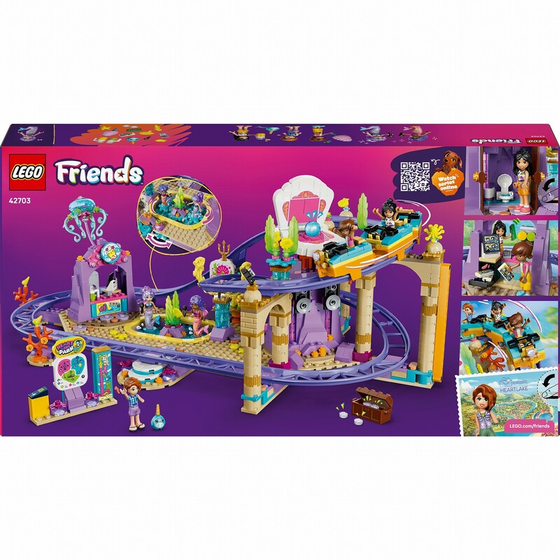 Конструктор LEGO Friends Американські гірки з русалками (42703)