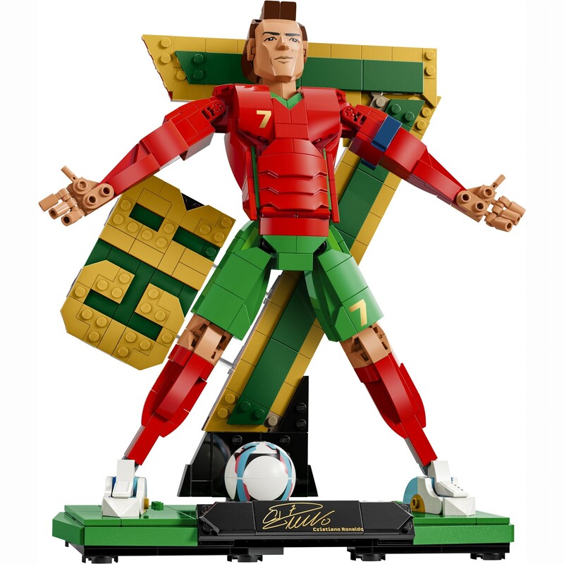 Конструктор LEGO Editions Football Кріштіану Роналду — легенда футболу (43016)