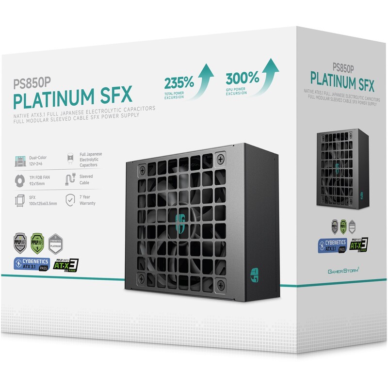 Блок живлення DeepCool GamerStorm PS850P 850W (R-PS850P-FE0B-JGEU)