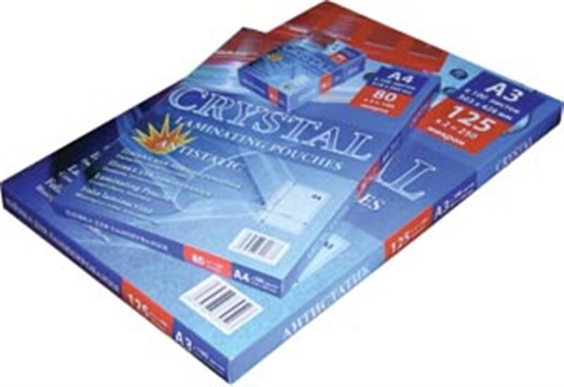 Плівка для ламінування Agent Antistatic (3150031), A5, глянцева, 125мк, 100 шт