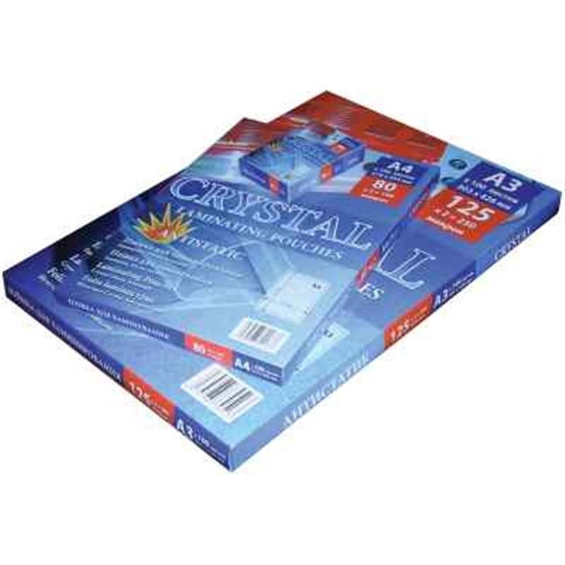Пленка для ламинирования Agent Antistatic (3195030), 65х95мм, глянцевая, 125мк, 100 шт