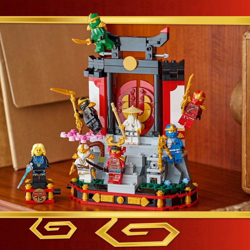 Конструктор LEGO Ninjago Модель персонажів ніндзя. 15-та річниця (71866)