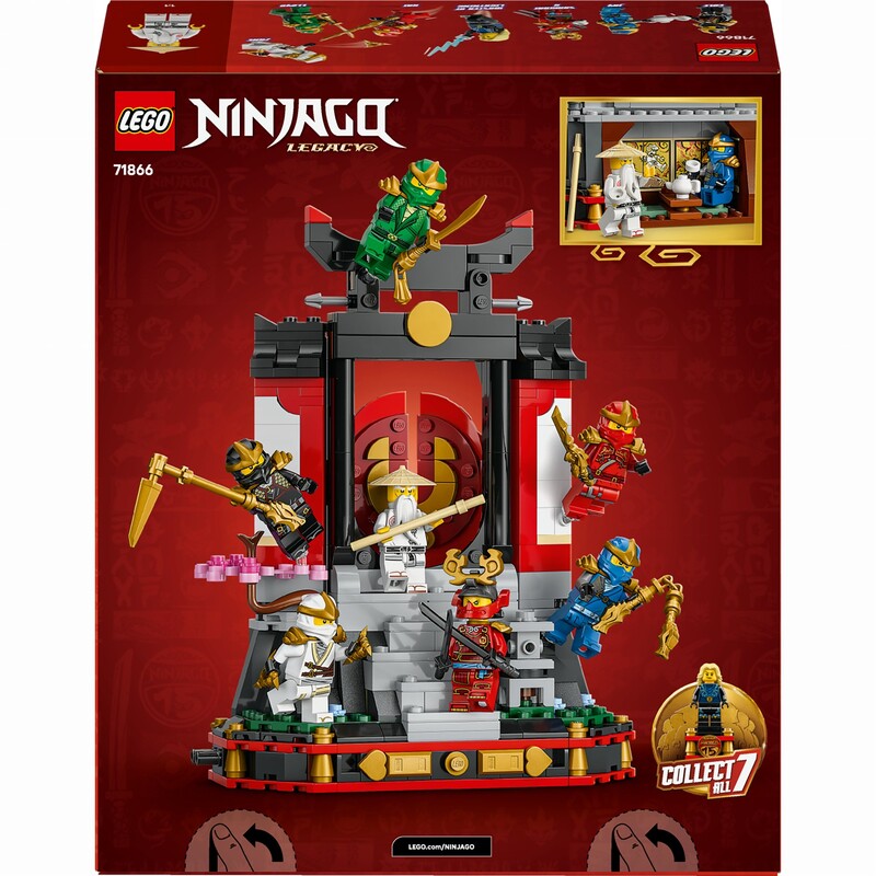 Конструктор LEGO Ninjago Модель персонажів ніндзя. 15-та річниця (71866)