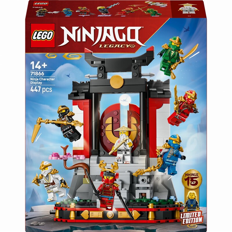 Конструктор LEGO Ninjago Модель персонажів ніндзя. 15-та річниця (71866)