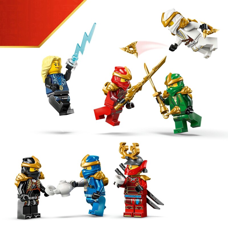 Конструктор LEGO Ninjago Модель персонажів ніндзя. 15-та річниця (71866)