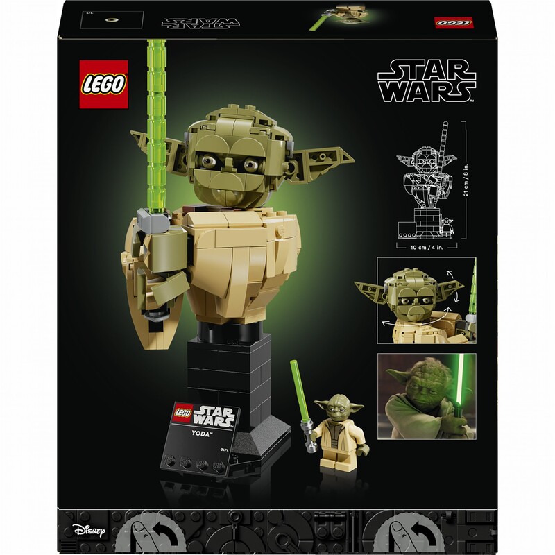 Конструктор LEGO Star Wars Погруддя Йоди (75438)