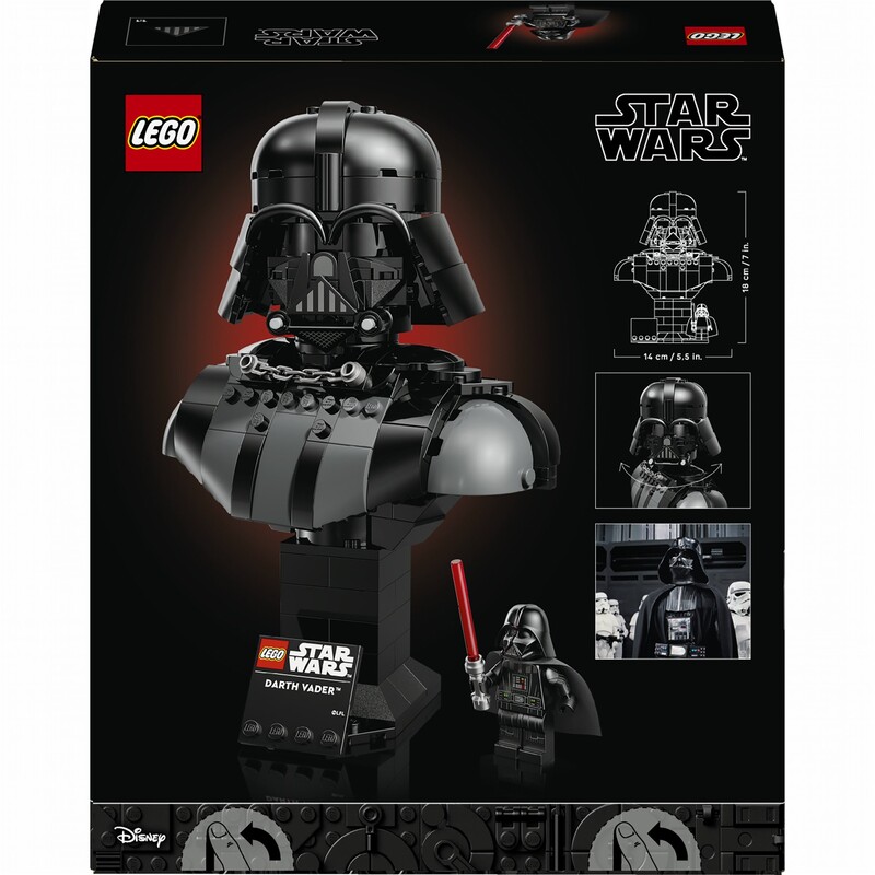 Конструктор LEGO Star Wars Погруддя Дарта Вейдера (75439)