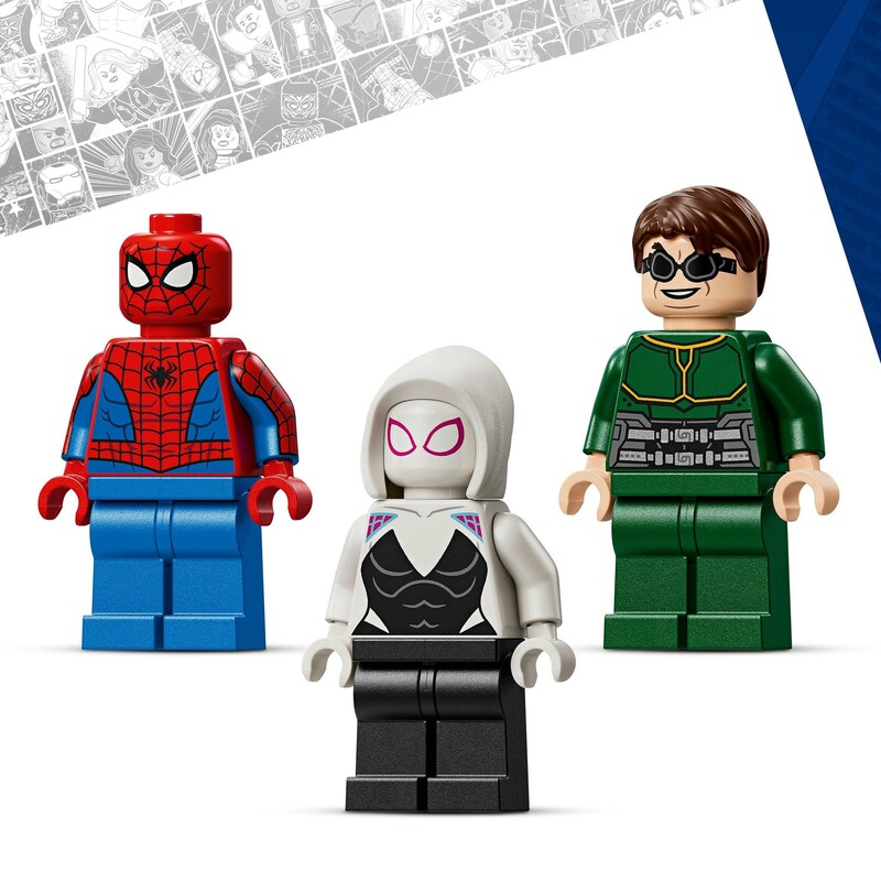 Конструктор LEGO Super Heroes Битва роботів: Людина-павук vs. Доктор Восьминог (76338)
