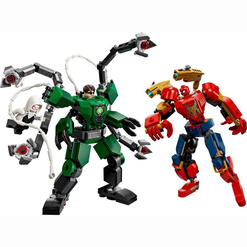 Конструктор LEGO Super Heroes Битва роботів: Людина-павук vs. Доктор Восьминог (76338)