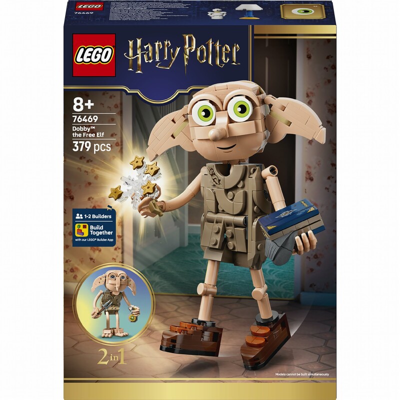 Конструктор LEGO Harry Potter Добі, вільний ельф (76469)