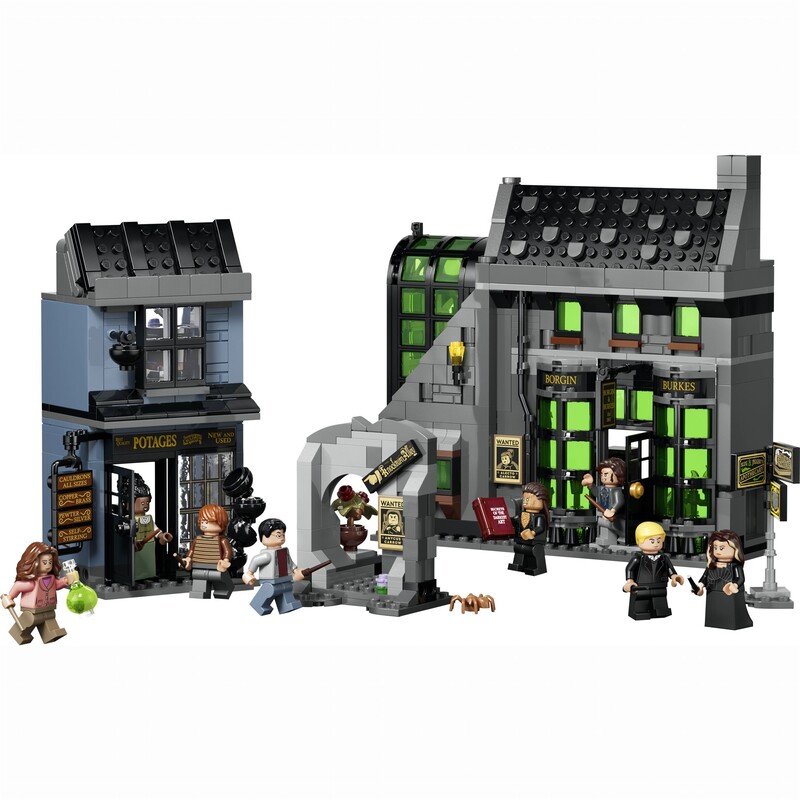 Конструктор LEGO Harry Potter Магазини для чарівників на Алеї Ноктерн (76471)