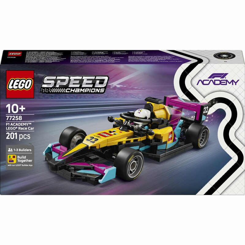 Конструктор LEGO Speed Champions Гоночний автомобіль F1 ACADEMY (77258)