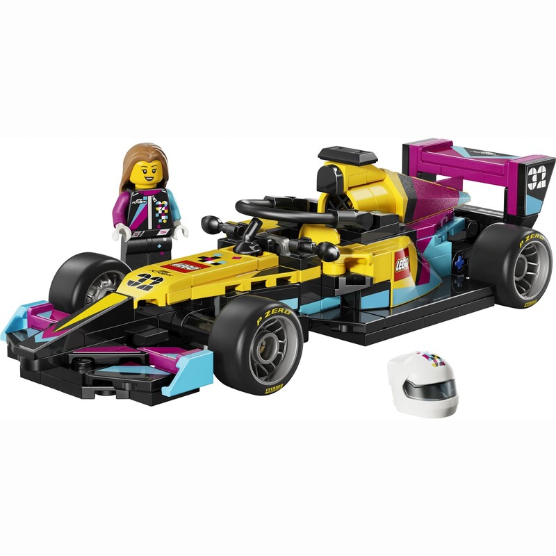 Конструктор LEGO Speed Champions Гоночний автомобіль F1 ACADEMY (77258)