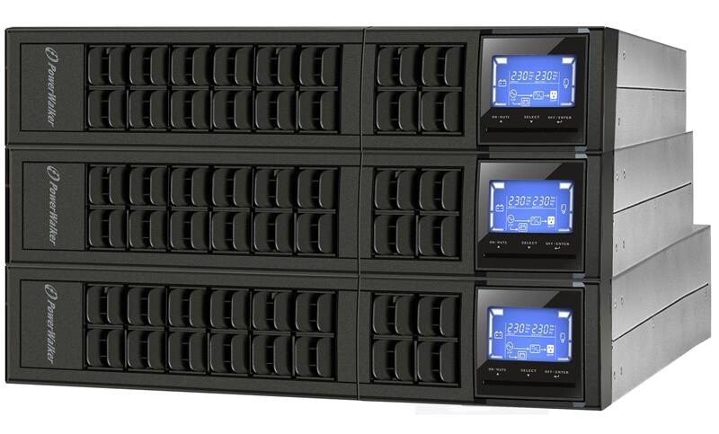 ДБЖ PowerWalker VFI 1000 CRM LCD 1000VA, 3хIEC (10122000)