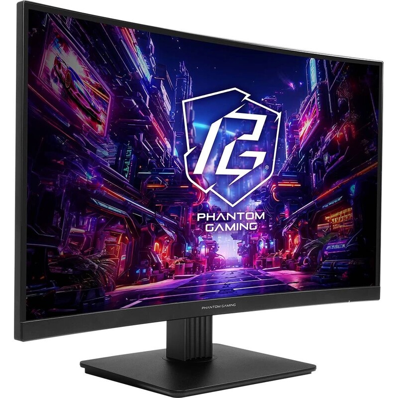 Монітор ASRock 27" PG27QRT1B VA Black 180Hz Curved