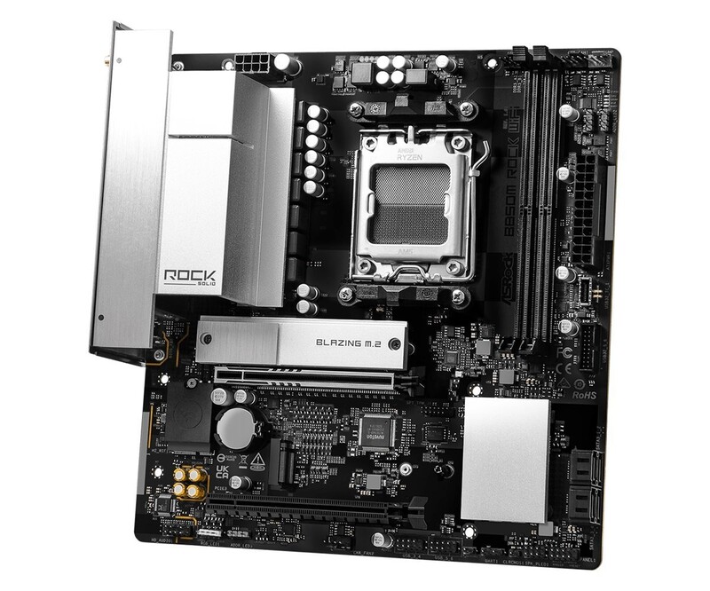Материнська плата ASRock B850M Rock WiFi Socket AM5