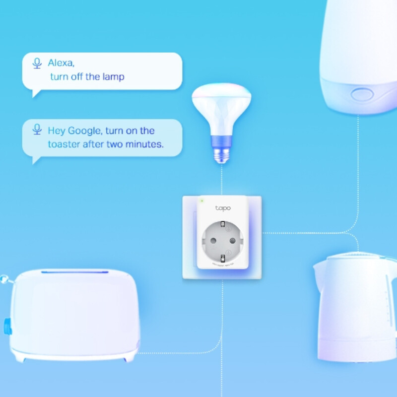 Интеллектуальная розетка TP-Link Tapo P110 (2-pack)