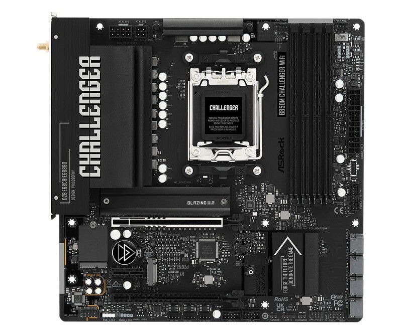 Материнська плата ASRock B850M Challenger WiFi Socket AM5
