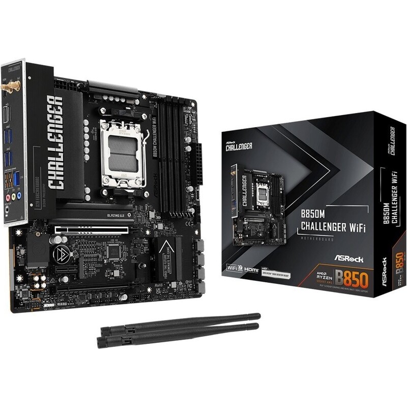 Материнська плата ASRock B850M Challenger WiFi Socket AM5