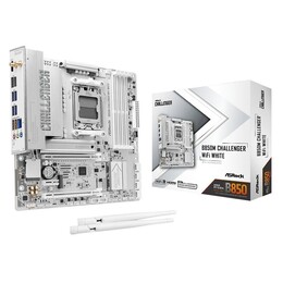 Материнська плата ASRock B850M Challenger WiFi White Socket AM5