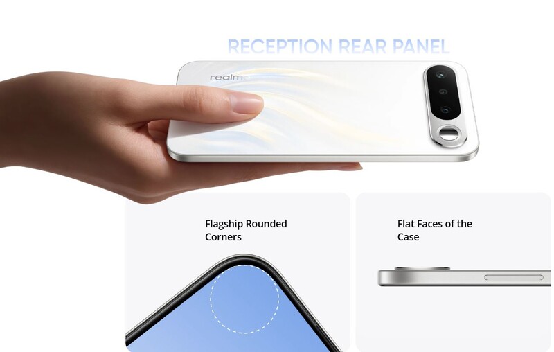 Смартфон Realme 16 5G 8/256GB (RMX5171) Air White