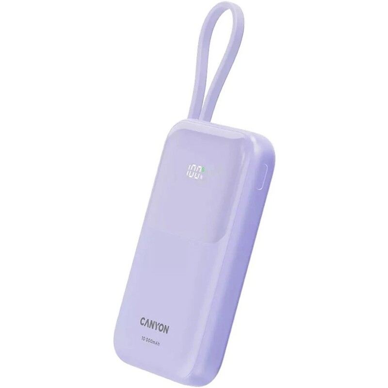 Універсальна мобільна батарея Canyon OnPower 101 10000mAh Purple (CNS-CPB101PU)