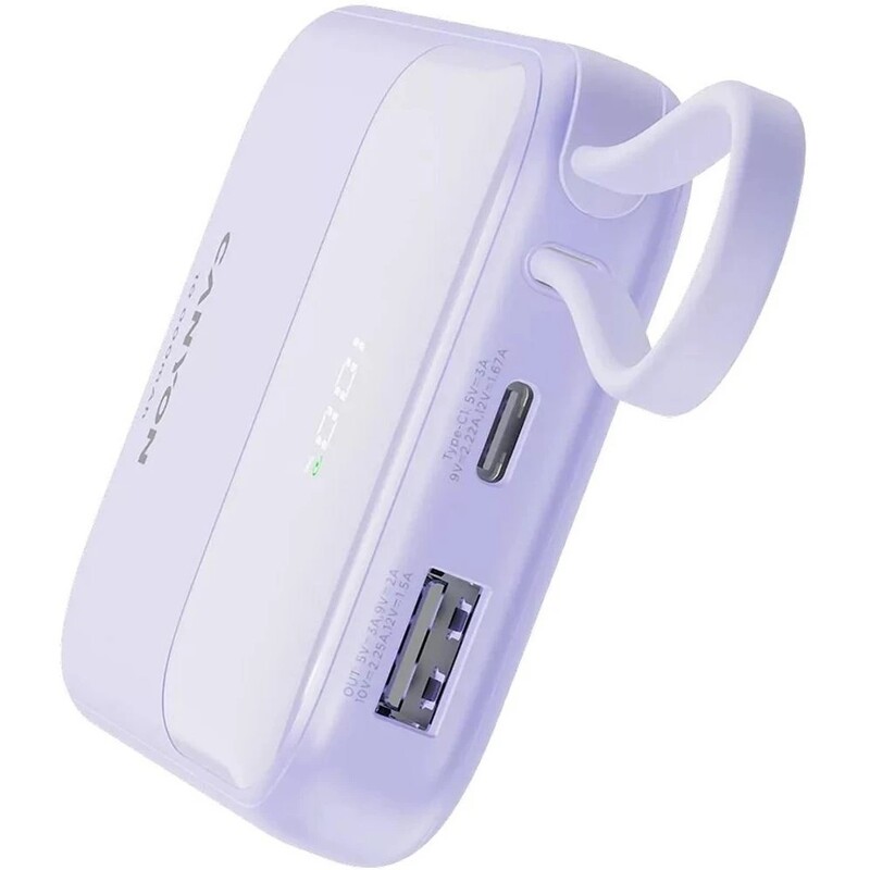 Універсальна мобільна батарея Canyon OnPower 101 10000mAh Purple (CNS-CPB101PU)