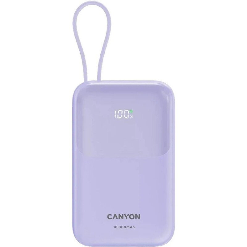 Універсальна мобільна батарея Canyon OnPower 101 10000mAh Purple (CNS-CPB101PU)