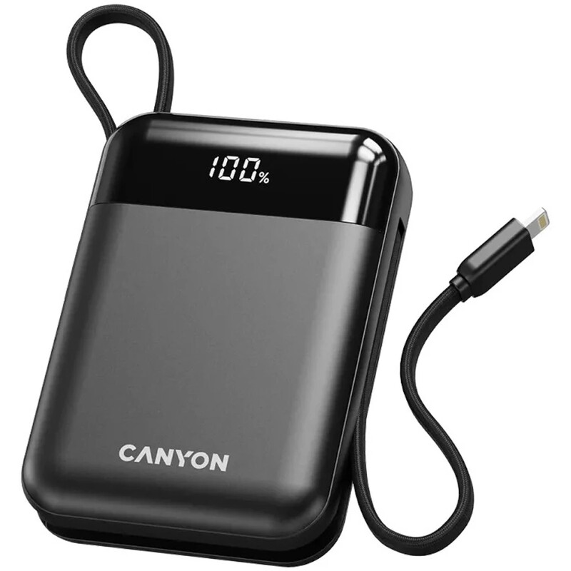 Універсальна мобільна батарея Canyon OnPower 104 10000mAh Black (CNS-CPB104B)