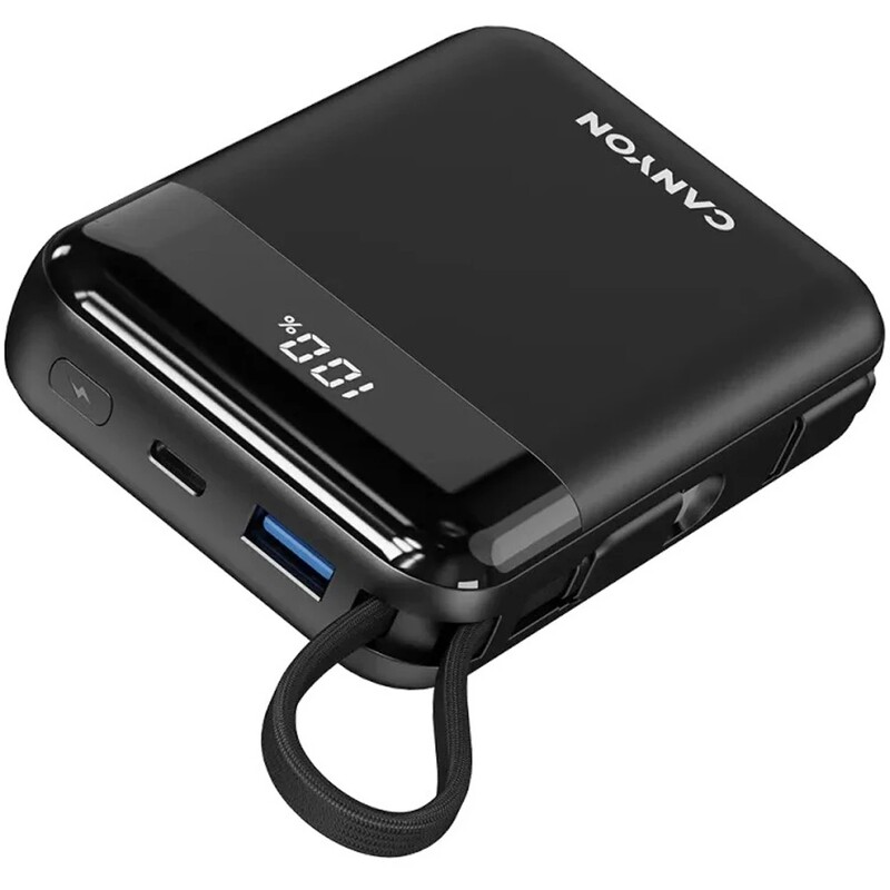 Універсальна мобільна батарея Canyon OnPower 104 10000mAh Black (CNS-CPB104B)