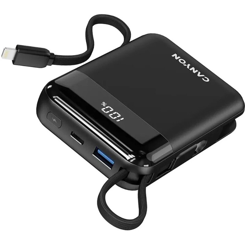 Універсальна мобільна батарея Canyon OnPower 104 10000mAh Black (CNS-CPB104B)