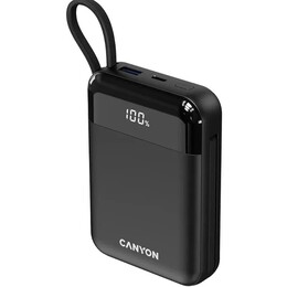Універсальна мобільна батарея Canyon OnPower 104 10000mAh Black (CNS-CPB104B)