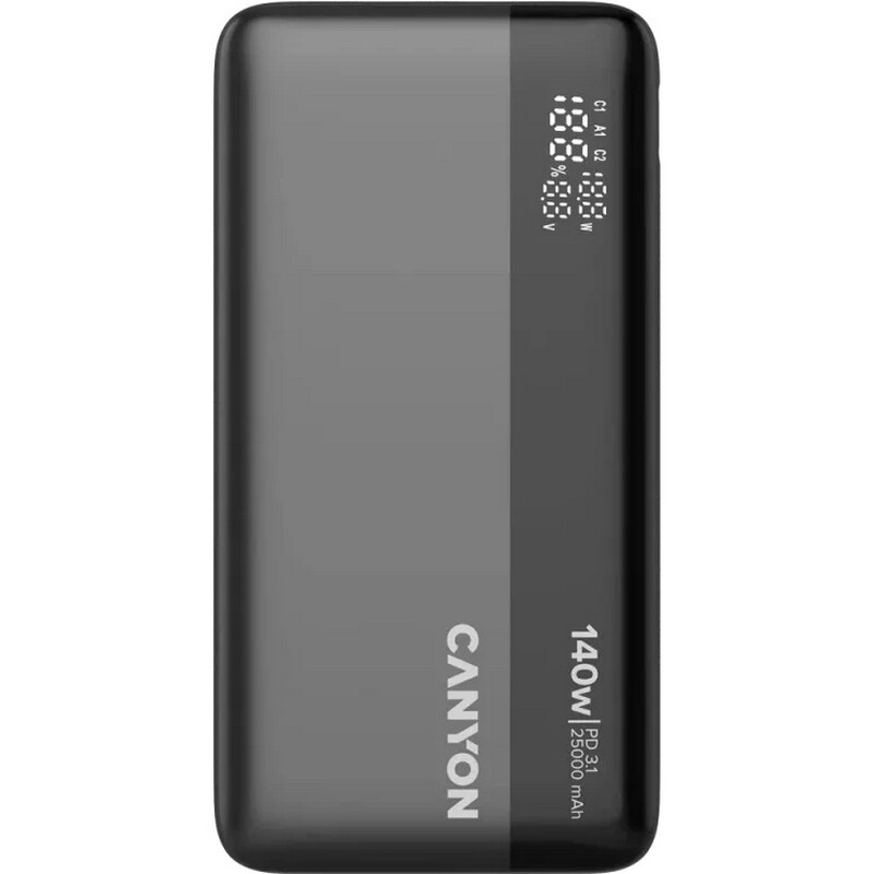 Универсальная мобильная батарея Canyon OnPower 240 PB-240 25000mAh Dark Grey (CNS-CPB240)