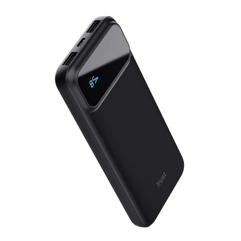Універсальна мобільна батарея Trust Avala 10000mAh 20W Black (25882)