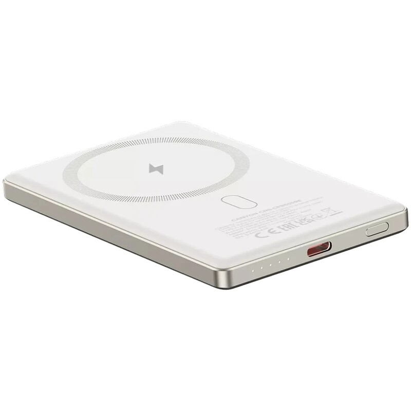 Універсальна мобільна батарея Canyon OnPower 505 Slim Magsafe 5000mAh Beige (CNS-CPB505BE)