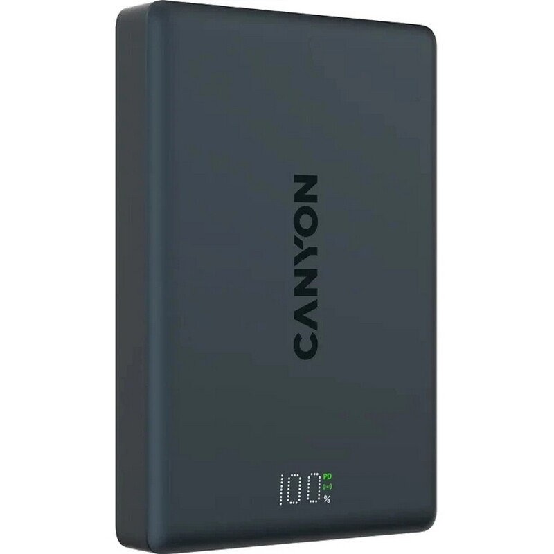 Універсальна мобільна батарея Canyon OnPower 511 Magnetic 10000mAh Black (CNS-CPB511B)