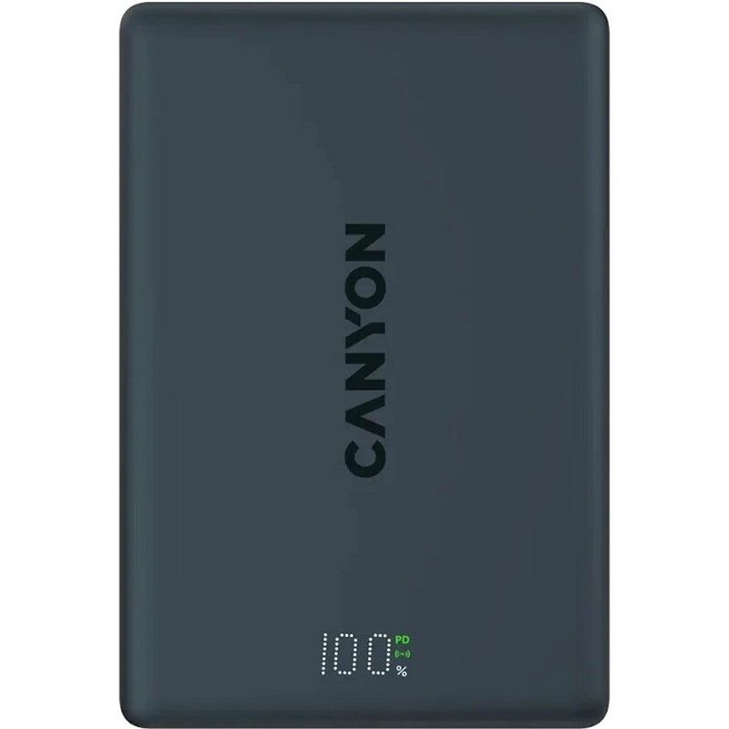 Універсальна мобільна батарея Canyon OnPower 511 Magnetic 10000mAh Black (CNS-CPB511B)