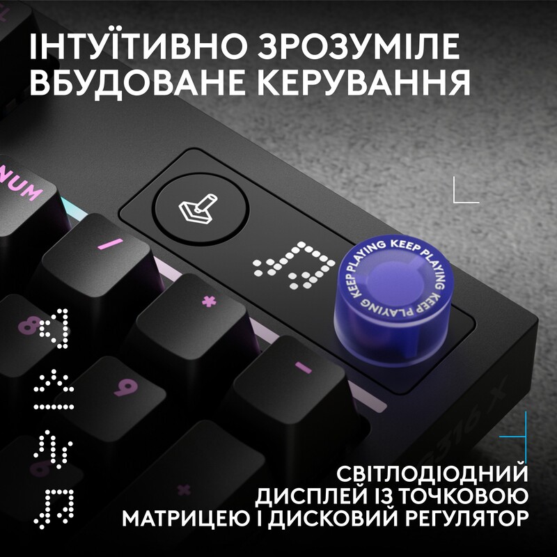 Клавиатура Logitech G316 X 98 Black (920-014205)