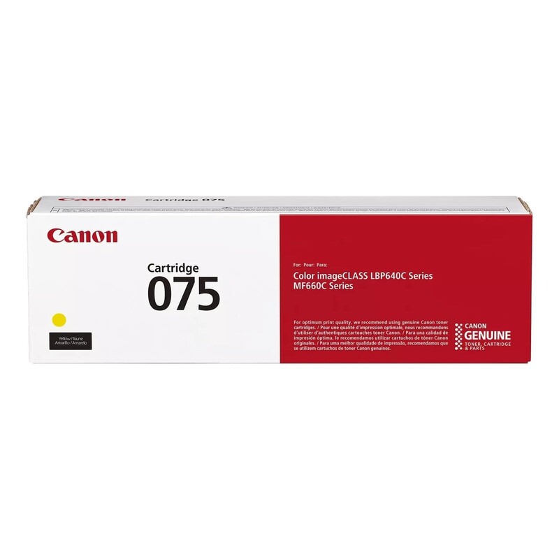 Картридж Canon 075 MF664Cdw/MF667Cdw/LBP646Cdw/LBP647Cdw Yellow (6362C002)