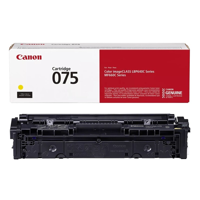 Картридж Canon 075 MF664Cdw/MF667Cdw/LBP646Cdw/LBP647Cdw Yellow (6362C002)