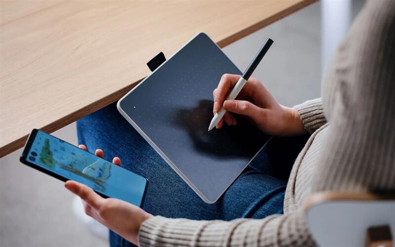 Графический планшет Wacom One S Bluetooth (CTC4110WLW1B)