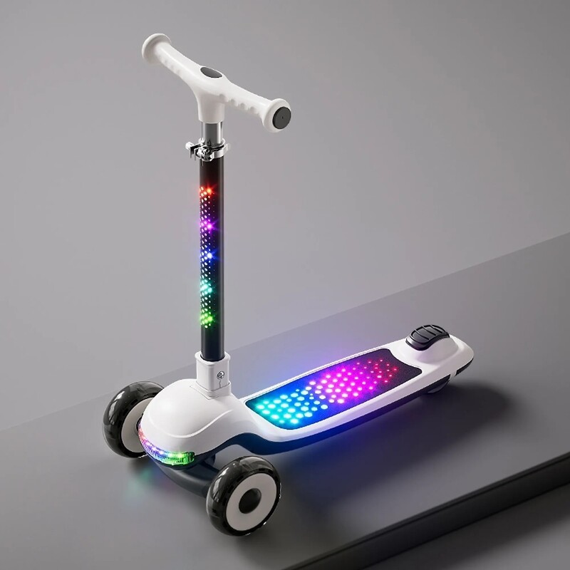 Самокат Kidilo LED Lights White (001012782946)